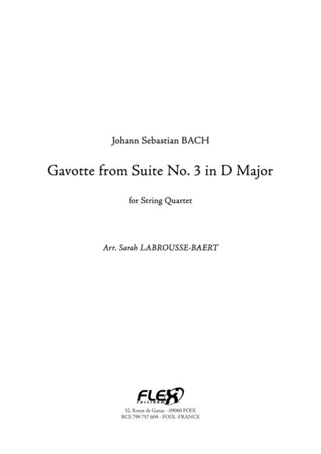 Gavotte From Suite No 3 In D Major Page 2