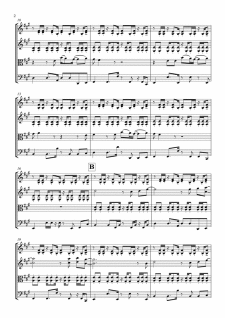 Get Lucky String Quartet Page 2