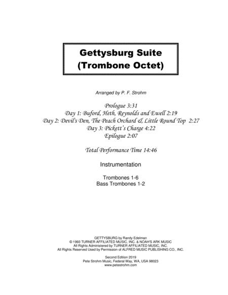 Gettysburg Suite For Trombone Ensemble Score Only Page 2