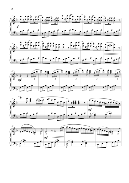 Giga In F Major For Piano Cs017 Page 2