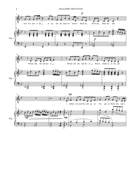 Gilgarry Mountain Bass Or Bass Baritone Page 2