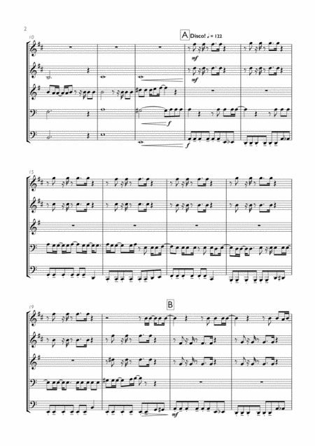 Gloria Gaynor I Will Survive For Brass Quintet Page 2