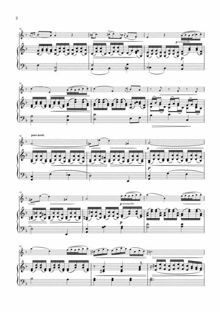 Gluck Melodie For Oboe And Piano Page 2