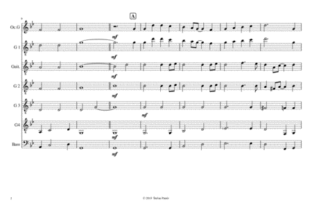 God Rest Ye Merry Gentleman Arranged For Guitar Ensemble Easy Intermediate All Parts Page 2