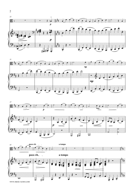 God Rest Ye Merry Gentlemen Viola And Piano Page 2