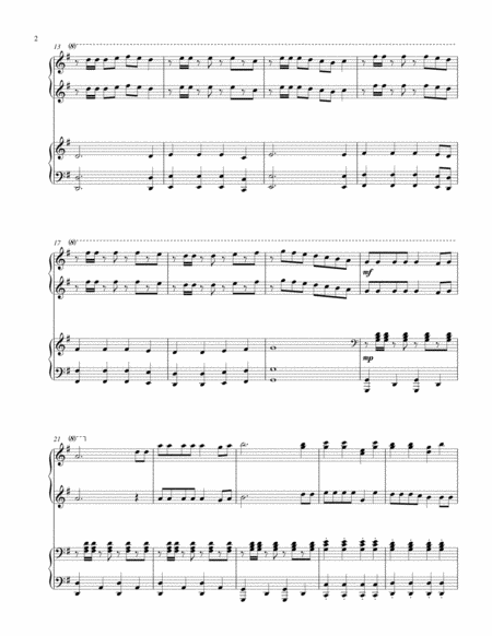 Gods Commands For His Children 1 Piano 4 Hands Duet Page 2