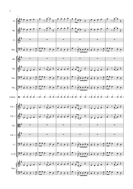 Good King Wenceslas Jazzy Style For School Orchestra Page 2