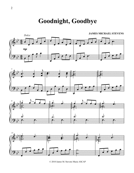 Goodnight Goodbye Page 2