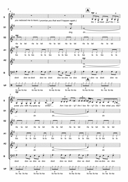 Grace Kelly Ssaab Vocal Percussion Page 2