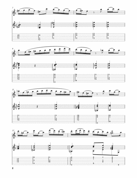 Grave In A Minor From Recorder Sonata In C Major Twv 41 C2 Page 2