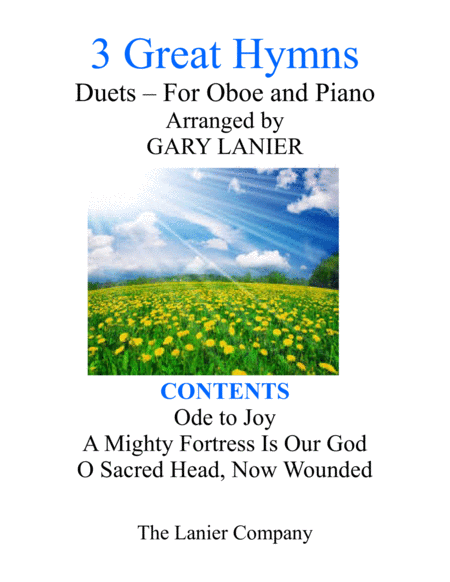 Great Hymns Set 1 2 Duets Oboe And Piano With Parts Page 2