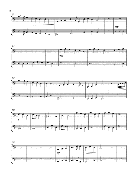Great Is Thy Faithfulness Bass C Instrument Duet Parts Only Page 2