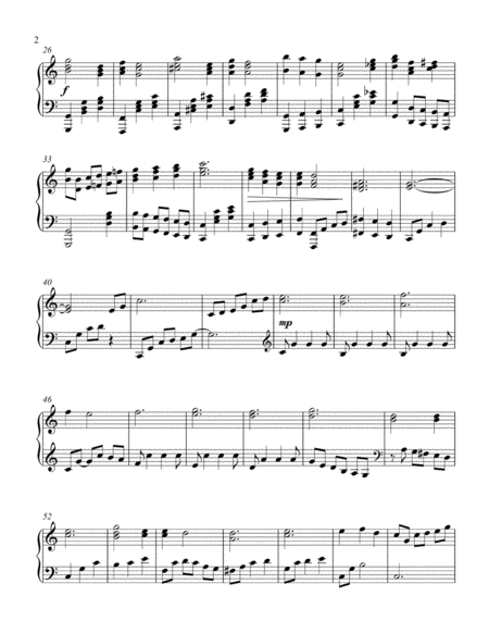 Great Is Thy Faithfulness Piano Only Page 2