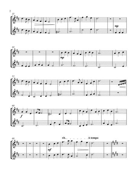 Great Is Thy Faithfulness Treble Bb Instrument Duet Parts Only Page 2