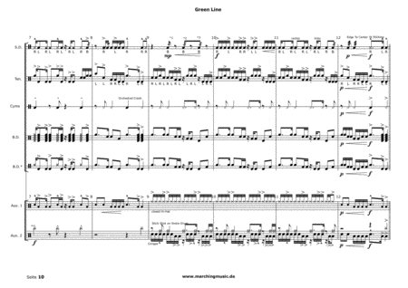 Green Line Drumline Feature Page 2