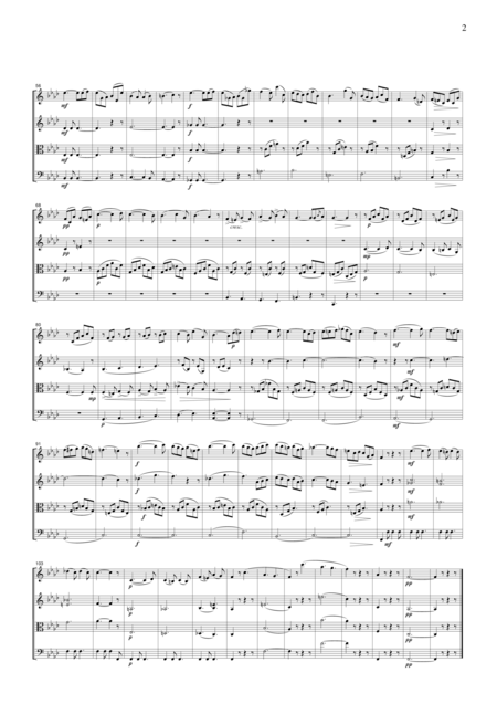 Grinka Nocturne La Separation For String Quartet Cg102 Page 2