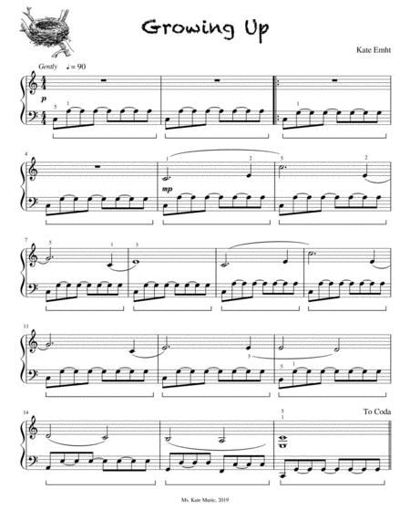 Growing Up Late Beginner Piano Page 2