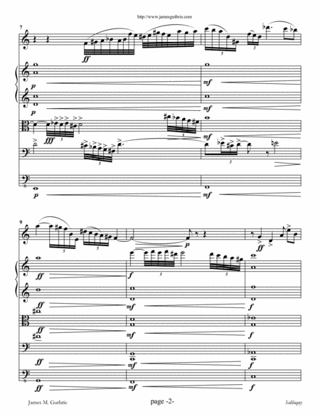 Guthrie Soliloquy For Alto Sax Strings Page 2