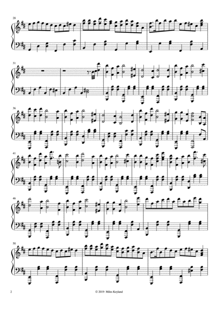 Gymnopdie No 1 Flute Guitar Page 2