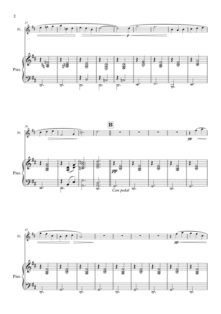 Gymnopedie No 1 For Flute Page 2