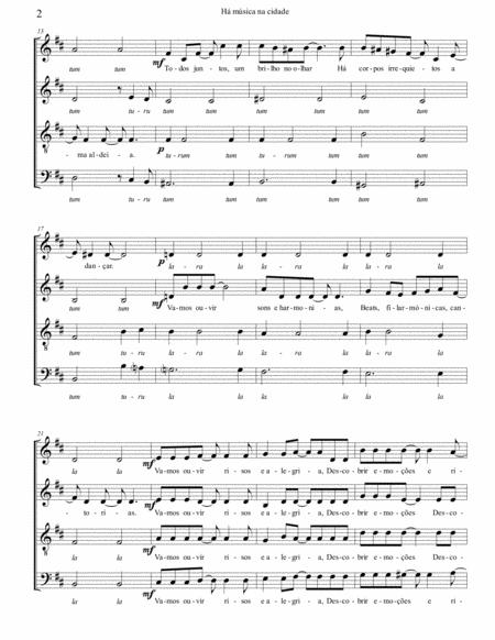 H Msica Na Cidade Satb A Capella Page 2