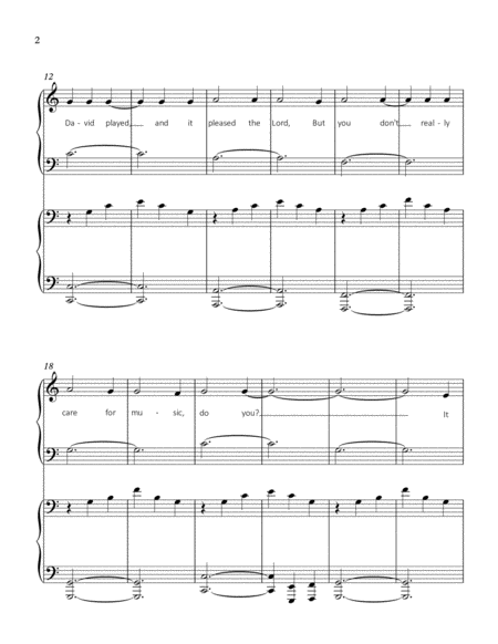 Hallelujah From Shrek Easy Piano Duet Page 2