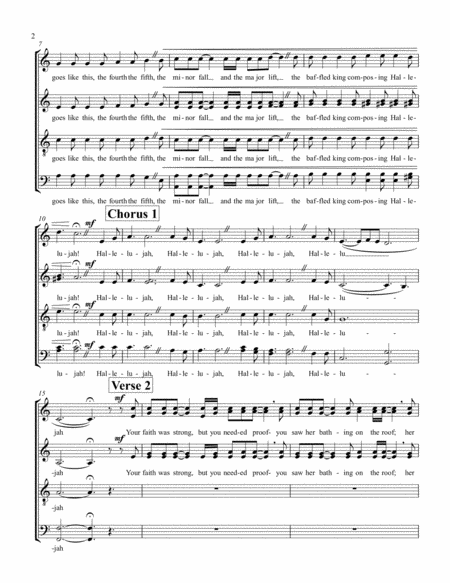 Hallelujah Mystical A Cappella Version Page 2