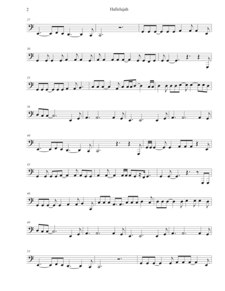 Hallelujah Tuba Page 2