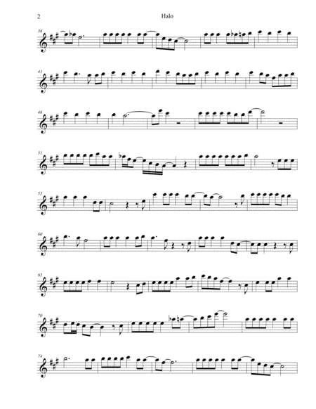 Halo Original Key Flute Page 2