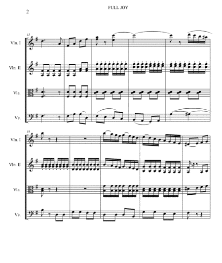 Happiness Strings Chamber Music Page 2