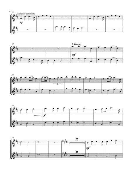 Hark The Herald Angels Sing Treble Eb Instrument Duet Parts Only Page 2