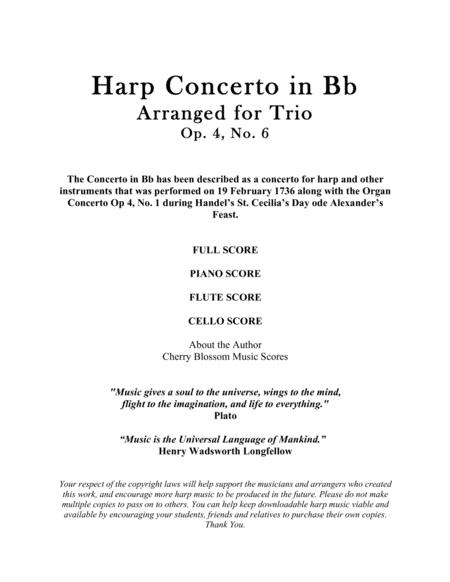 Harp Concerto In Bb By Handel For Trio Page 2