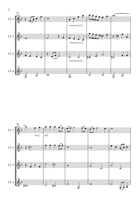 Have Yourself A Merry Little Christmas Easy Clarinet Quartet Page 2