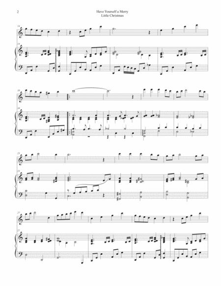 Have Yourself A Merry Little Christmas Easy Flute Solo Page 2