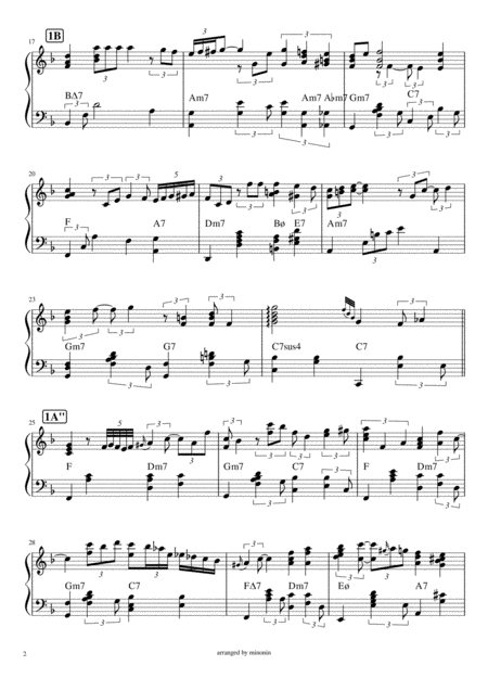 Have Yourself A Merry Little Christmas Piano Arrangement Page 2