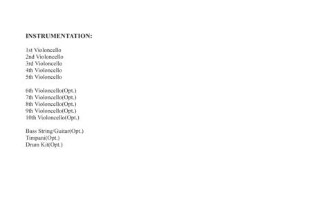 Hawaii Five O Theme For Violoncello Quintet Page 2