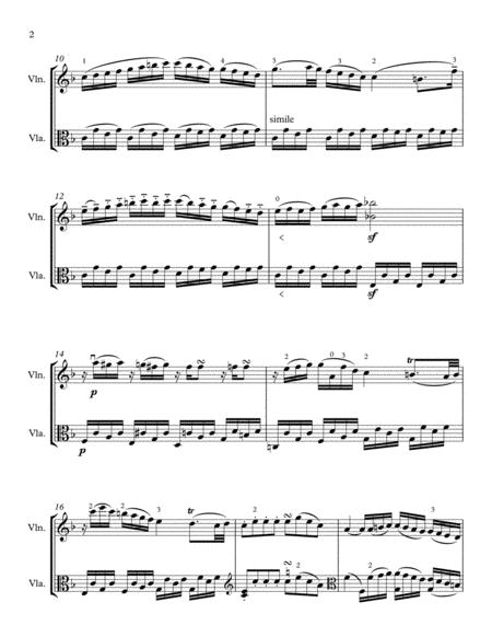 Haydn Sonata In C For Violin And Viola 2nd Movement Page 2