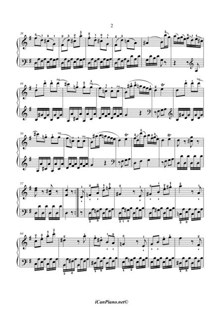 Haydn Sonata No 1 In G Major Hob Xvi 27 Page 2