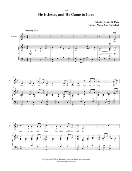 He Is Jesus And He Came To Love A Christmas Song Page 2