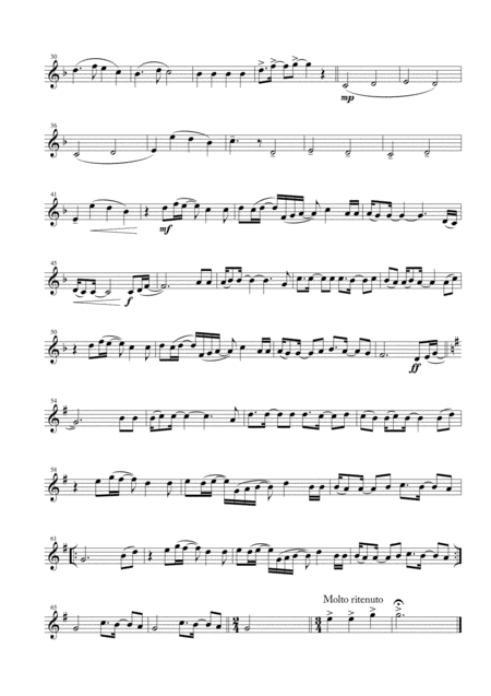 Heal The World For Clarinet Quartet Page 2