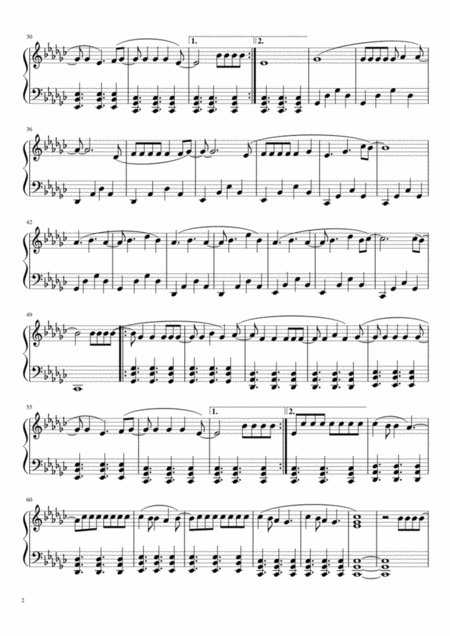 Heartbeat Song Kelly Clarkson Piano Solo Page 2