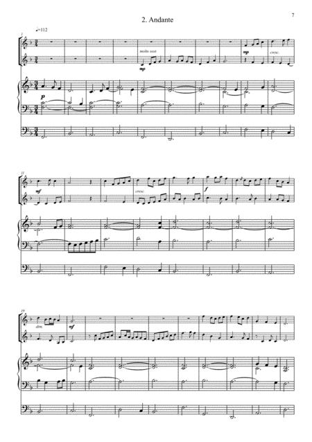 Highland Concerto For 2 Trumpets Organ Page 2