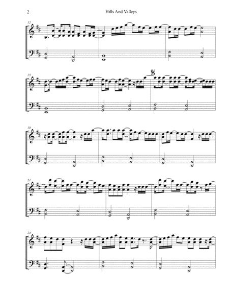 Hills And Valleys Tauren Wells Sheet Music Medium Page 2