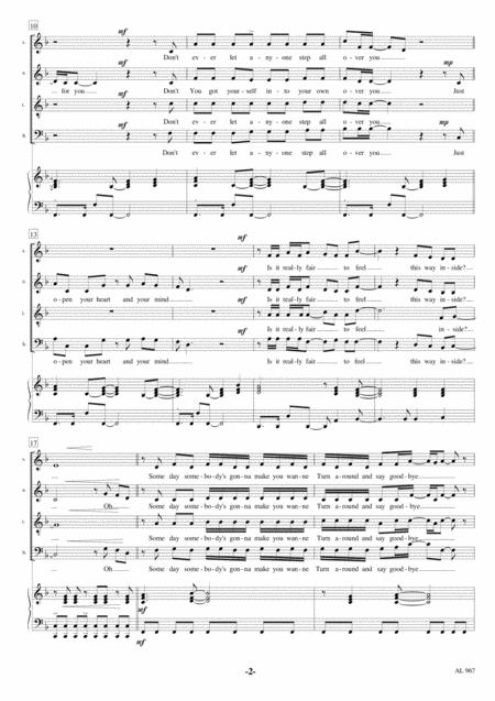 Hold On Satb Piano Page 2