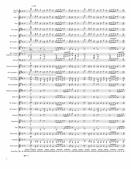 Holiday Joy Score Parts Page 2