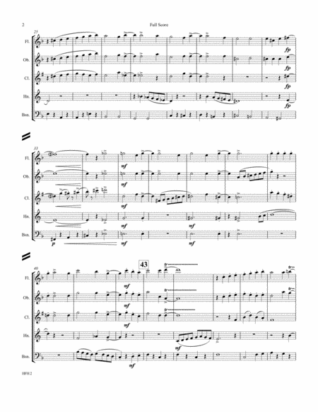 Hooray For Hollywood Woodwind Quintet Page 2