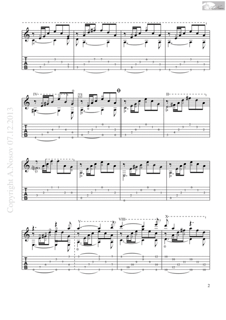 House Of The Rising Sun Sheet Music For Guitar Page 2