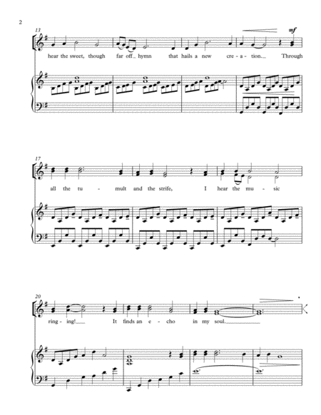 How Can I Keep From Singing Satb And Piano Page 2