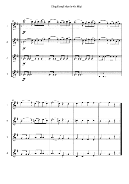 How Deep Is Your Love Tenor Sax Page 2