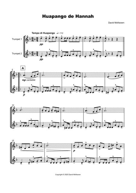 Huapango De Hannah For Trumpet Duet Page 2